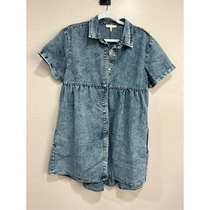 NWTs Bohme Denim Mini Dress